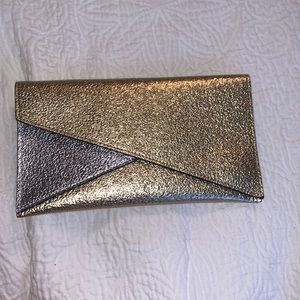 Estée Lauder Gold/Silver Cosmetic Bag or Clutch